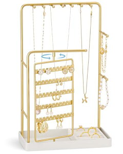 ProCase �W���G���[�f�B�X�v���C�X�^���h �W���G���[�I�[�K�i�C�U�[&���[ �����O�g���C�t�� ��]���C�������O�z���_�[�n���K�[ �l�b�N���X�u���X���b�g�z���_�[ -�S�[���h