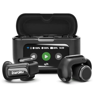 �y���ɂ̉��̌��E�ƊE�����@�\�^�b�`�X�N���[���zEaraku(�C�A���N) AirCuff ���C�����X�C���z�� �I�[�v���C���[ �N���b�v���C���z�� �C���[�J�t�^ �����ǂ��Ȃ� �����ݎ� ���R�ꖳ�� ���`����