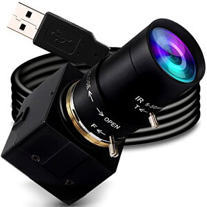 Autocastle ELP �E�F�u�J���� ��Ɠx 1080P USB�J�����Y�[�� �����}�C�N �Ϗœ_�����Y �p�\�R���J���� H.264 �蓮�Y�[���J���� �ڎ� ���^ Web��c�p�K���J���� IMX323 200����f �E�F�u�J�� PC�J����