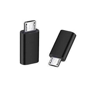YFFSFDC �}�C�N��USB�ϊ��A�_�v�^�[ �^�C�vC Micro USB �ϊ��A�_�v�^ 2���� Type C ���X to Micro USB �I�X �ϊ��R�l�N�^ �[�d�ƃf�[�^�]�� Galaxy�ANexus�AXperia�AHUAWEI��Micro USB�ݔ��Ή� �u���b�N