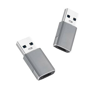 �y2�Z�b�g�zALLVD USB �ϊ��A�_�v�^ Type C (���X) to USB 3.1 (�I�X)���^ USB3.1 10Gbps �}���[�d�������f�[�^ �R�l�N�^�R���o�[�^ PC�A�[�d�퓙�Ή�