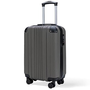 [Bargiotti] ABS�X�[�c�P�[�X �L�����[�o�b�O �L�����[�P�[�X ��e�� ���y�� TSA���b�N �_�u���L���X�^�[ �É� ���s �r�W�l�X�c (�O���[, Medium)