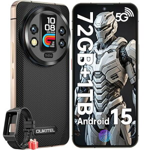 OUKITEL WP200 Pro Android 15 5G SIMt[ X}z { 72GB RAM +1TB hhoϏՌ X}z { simt[ 6.7C` AMOLED  @\BluetoothwbhZbg 8580mAhobe[ 108MPJA5GfASIMA