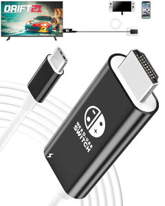 Switch hbN  XCb` hbN SwitchhbN ^Cvc iPhone Hdmi XCb`4K𑜓x/HDMIϊ/PD[d/ڂTVo͑@\ A_v^[ USB-C HDMIP[u Thunderbolt 3/4 iPhone15 Pro Max PlusCiPhone 16 ^