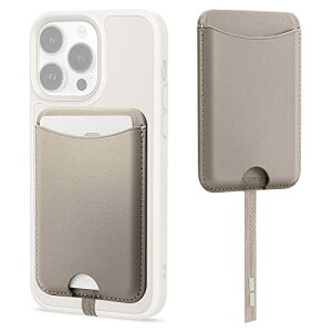 [CYRILL] by Spigen Card Holder KajukMag Wallet p Magsafe Ή J[hP[X }OlbgJ[h iPhone J[hz_[ Qi[d ΉiPhone12 iPhone13 iPhone14 iPhone15 V[Y Ή }OZ[tANZT[iN