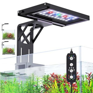 SEAOURA Cg NbvANAECg {18cm LEDCg 24/7Ɩ4H/6H/8H/10H/12HƖ[h 18-30cmΉ 10iK邳 S + 7 F[hAJ/A邳ƍ߉\ (1