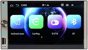 MAXWIN 2DIN fBXvCI[fBI nfW Android Auto CarPlay AhCh HDMI FirestickTVΉ I[fBI fBXvC tZO ZO TV WI fBAv[[ 2DIN006