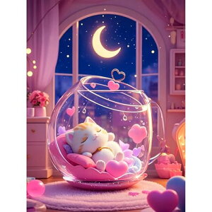 Fluid Cat _ChA[g Lbg 5D UCNA[g _CAhr[YGLbg DIY l̎q G|Lbg _Chh Sʓ\t^Cv |Lbg |pi Ƃ̕