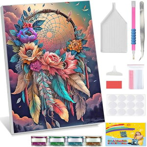 Amyaker �_�C�������h�A�[�g �L�b�g �z���t�� �ٌ`�r�[�Y �_�C�A�����h�r�[�Y�G��L�b�g DIY ����G�� ��|�L�b�g ���U�C�N�A�[�g 5D ���U�C�N�A�[�g �_�C�������h�h�� �S�ʓ\��t���^�C�v 2