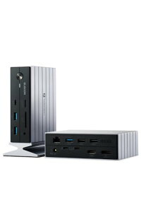 GR USB-Cnu hbLOXe[V 14in1 Thunderbolt4Ή PD 60W 3ʏo HDMI|[g Display port LAN|[g }OlbgtX^ht cuΉ ubN DST-W07