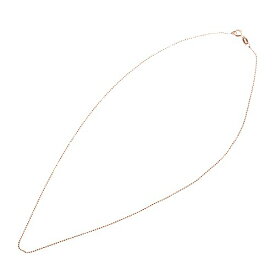 [LocoMocoAloha] ハワイアンジュエリー ネックレス チェーン ピンク ゴールド コーティング ミラーボール チェーン・1mm 【正規品】 ジュエリー