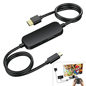 �X�C�b�`�h�b�N�Ȃ��y2024�l�C�ŁzSteam Deck/Steam Deck Oled �h�b�N�~�j�h�b�N�������P�[�u�� Switch �h�b�N ���@�\ �y�ʉ� 3IN1 Type-C USB�|�[�g�iHDMI�ϊ�/TV���[�h/�^�u���b�g���[�h/4K&1080�𑜓x�j��
