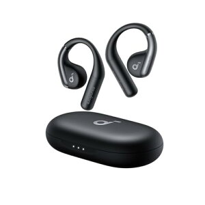 Anker Soundcore AeroFit�iBluetooth 5.3�j�y�I�[�v���C���[�^���C�����X�C���z�� / IP57�h�o�h���K�i/ �ő�42���ԍĐ� / �}���`�|�C���g�ڑ�/PSE�Z�p��K���z�u���b�N