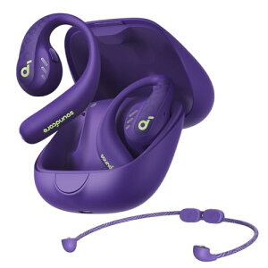 Anker Soundcore AeroFit Pro�iBluetooth 5.3�j�y�I�[�v���C���[�^���C�����X�C���z�� / 3D�I�[�f�B�I / IP55�h�o�h���K�i/ �ő�46���ԍĐ� / �}���`�|�C���g�ڑ�/PSE�Z�p��K���z �f�B�[�v�p�[�v��