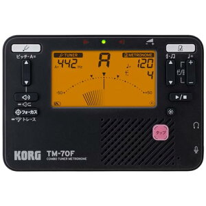 KORG(�R���O) �`���[�i�[ ���g���m�[�� TM-70F BK �u���b�N ���{�� ���t�y �u���X�o���h �I�[�P�X�g��