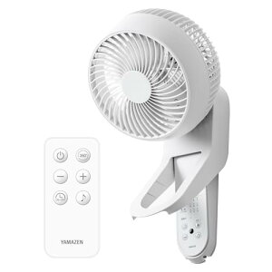 [�R�P] �Ǌ|�� �􂦂� �T�[�L�����[�^�[ DC���[�^�[ �É� 18�� 360�x��U�� ����6�i�K���� ���؃^�C�}�[ �����R���t�� �������ȒP �p���t������ �z���C�g YWRX-BMD18E(W)