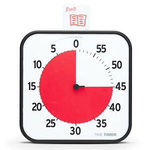 Time Timer �^�C���^�C�}�[(TIME TIMER) �׋��^�C�}�[30cm 60�� �w�K�A���[�� TT12B-W