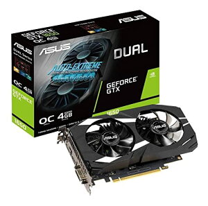 ASUS Dual NVIDIA? GeForce GTX? 1650 ���ڃr�f�I�J�[�h 4GB GDDR5 �I�[�o�[�N���b�N���f��/DUAL-GTX1650-O4G