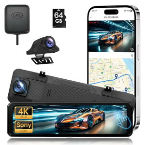 �h���C�u���R�[�_�[ �~���[�^ �O��J����: K5�h�����R �O��800��+400����f Sony��IMX335�Z���T�[ APP���� ADAS��i�^�]�x��+BSD�����ڋߌ��m�V�X�e�� HDR/WDR GPS���� 24���Ԓ��ԊĎ� LED�M���Ή�+�n�f