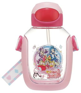 �X�P�[�^�[(Skater) �q���p ���� �X�g���[�t 530ml �X�g���[���� �����v�b�V�� �L�~�ƃA�C�h���v���L���A ���̎q PDSH6DX-A
