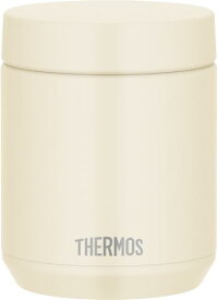 【食洗機対応モデル】 サーモス 真空断熱スープジャー 400ml アイボリー 全パーツ食洗機OK 保温保冷 お手入れ簡単 口当たりがやさしい丸口設計 スタンダードモデル JED-400 IV