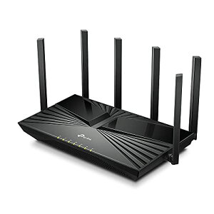 TP-Link WiFi ���[�^�[ WiFi6 PS5 �Ή� ����LAN 11ax AX4800 4324Mbps (5 GHz) + 574 Mbps (2.4 GHz) OneMesh�Ή� ���[�J�[�ۏ�3�N Archer AX4800/A