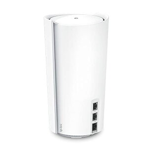 TP-Link WiFi 6E ���[�^�[ ���b�V��Wi-Fi�V�X�e�� wifi���p �X�}�[�g�e���r �Ή� ���b�V��Wi-Fi����LAN���[�^�[ �X�}�[�g�z�[�� AXE11000 4804 + 4804 + 1148Mbps Deco XE200 1-pack