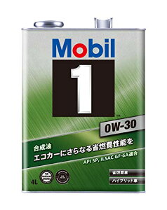���[�r��(Mobil) �G���W���I�C�� Mobil 1 0W-30 SP-RC GF-6A ���w������ 4L