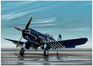 �v���b�c �C�^���� 1/72 WW2 �A�����J F4U-4B �R���Z�A �v�����f�� IT0062 (��s�@)
