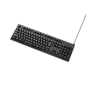 �G���R�� �L�[�{�[�h PS4�p �L�� �����u���� 108�L�[ 3m�����O�P�[�u�� 1000���񍂑ϋv �u���b�N GM-TKFCM062BK