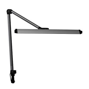 �R�c�Ɩ�(Yamada Shomei) Z-LIGHT �f�X�N���C�g LED �N�����v �V���o�[ �g�U�� ���邢 �����Ɠx3434Lx 7�i�K�����@�\�t�� Z-208LEDSL