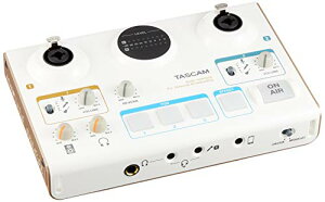 TASCAM(�^�X�J��) MiNiSTUDIO CREATOR US-42W �|�b�h�L���X�g �{�C�X�G�t�F�N�g ���ʉ��Đ� Youtube �z�M�@�� �~�L�T�[ �Q�[�~���O �Q�[������ �J���I�P