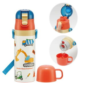 �X�P�[�^�[(Skater) ���� �q���p 2WAY ������ 470ml �R�b�v���� 430ml �͂��炭�N���} �j�̎q �X�e�����X �ۉ��ۗ� �y�� waterbottle �X�|�[�c�{�g�� �L�b�Y ���ǂ� ���r SKDC4-A