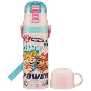 �X�P�[�^�[(Skater) ���� �q���p 2WAY ������ 470ml �R�b�v���� 430ml �p�E�E�p�g���[�� GIRL PUP ���̎q �X�e�����X �ۉ��ۗ� �y�� waterbottle �X�|�[�c�{�g�� �L�b�Y ���ǂ� ���r SKDC4-A