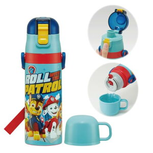 �X�P�[�^�[(Skater) �q���ɗD���� �y�� �X�e�����X 2WAY ���� 430ml �p�E�E�p�g���[�� 24 �q���p ������ �R�b�v���� �R�b�v�t�� �X�e�����X SKDC4-A