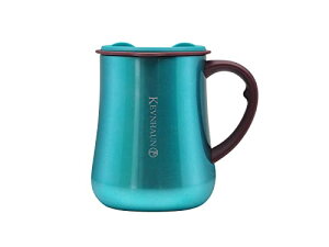 �P�����n�E��(Kevnhaun) �X�e�����X�}�O�J�b�v �W�t�� 450ml �e�B�[�� �^�[�R�C�Y �^���d�\�� �t�^�������܂܈��߂� �X���C�h�J���ł���ӂ� �ۉ� �ۗ� �≷���p �X�e�����X�J�b�v �L����