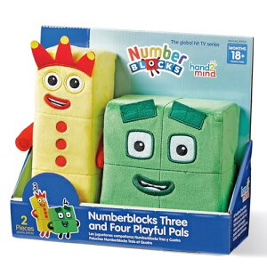 Numberblocks �i���o�[�u���b�N�X �L�����N�^�[ �ʂ������ ���ǂ� Three & Four 94555 ���K�i