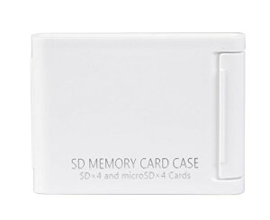 Kenko SD�J�[�h�P�[�XAS SD4 WH SD/microSD�e4�����[�\ �z���C�g 704387
