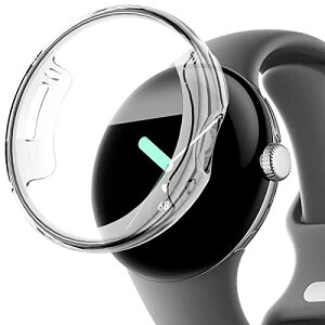 Miimall�y�\�t�g�b�t�C������̌^�P�[�X�zGoogle Pixel Watch/Pixel Watch2��p �P�[�X �t�C���� Google �O�[�O��Pixel Watch 2 2023 Pixel Watch 1 2022�����̃J�o�[ �\�t�g TPU�ގ� �҂�����Ή� �C�菝�h�~ �y��