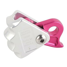 ロープストッパー ロープグラブ アルミ合金製 高強度 落下防止 保護デバイス 最大張力15KN 8〜12mmロープに適用 ロッククライミング/救助作業/高所作業用