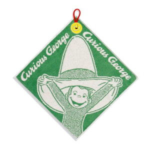 ������̃W���[�W(Curious George) ���Ȃ����Ȃ��΂� �E�H�b�V���^�I�� �O���[�� ���[�v�t�� ���{�[���R�b�g�� �t���t�B�[�R�b�g�� 68-2311080 ��34×34cm