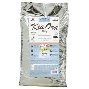 �ܖ����� 2027/2/6 �ȍ~ �y���p�z Kia Ora �L�A�I�� �h�b�O�t�[�h ����&�T�[���� �y9.5kg�zKiaOra Lamb and Salmon FOR DOGS ���K�i �v���~�A���t�[�h