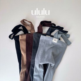 【送料無料】 ストラップレギンス ベビー服 女の子 男の子 ululu　ベビー レギンス サスペンダー ベビーレギンス 赤ちゃん ストラップ 韓国ベビー服 レギンス ギフト プチプラ かわいい おしゃれ