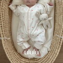 【送料無料】 《puripura》ハートベビーロンパース ナチュラル 子供服 ベビー服 女の子 男の子 ululu 出産祝い ニュー…