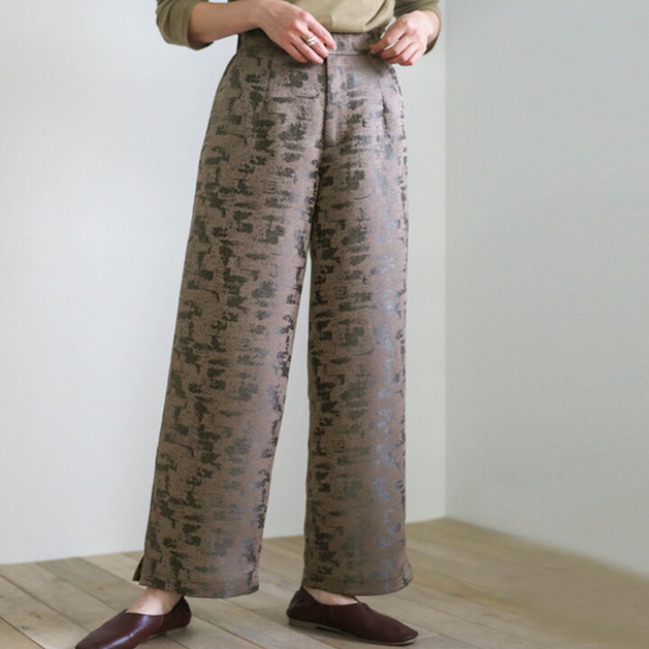 楽天市場】【Rakuten限定商品】ジャガードストレートパンツ  