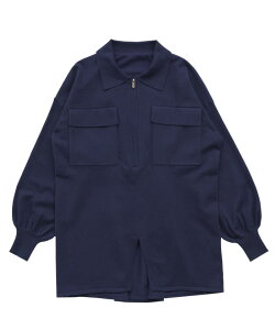 �y�N�[�|�����p��50��OFF�z�y�S�i�Ώ�2BUY10��OFF�z�yEt�zBack Shearling Half-Zip Knit / ���f�B�[�X �j�b�g�n�[�t�W�b�v �W�b�v�j�b�g �|�P�b�g�t�� �Z�b�g�A�b�v ��l�J�W���A�� �Z���N�g���J selectmoca