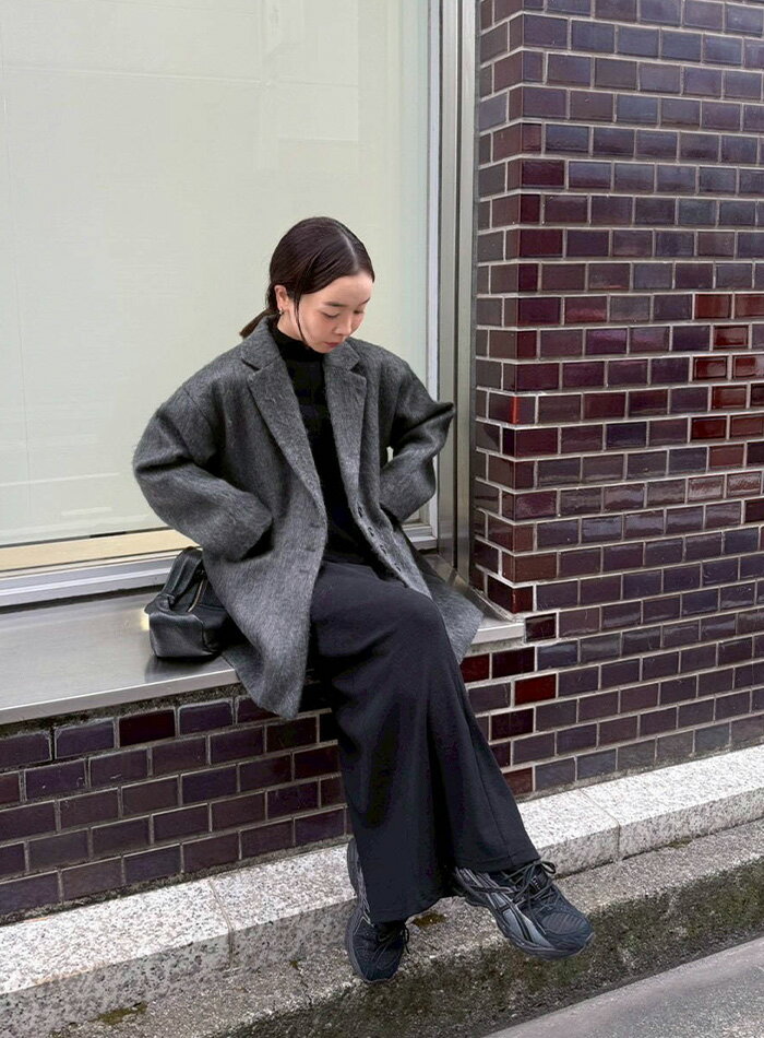 シャギールーズジャケットコート