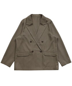 �y�X���S�i2BUY10��OFF�z�yEt�zDouble Button Tailored Jacket / ���f�B�[�X �A�E�^�[ �W���P�b�g �e�[���[�h�W���P�b�g �I�[�o�[�T�C�Y �_�u���{�^�� �H�D��selectmoca �Z���N�g���J �Z�����j�[ ������