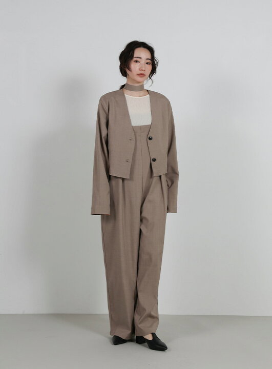 楽天市場】【クーポン利用で30％OFF】【Et】【Et】No-Collar Jacket