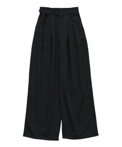 �y�X���S�i2BUY10��OFF�z�y�Z�b�g�A�b�v�Ή��z�yEt�zTwo-Tuck Ribbon Straight Pants / ���f�B�[�X �X���b�N�X ���V���G�b�g �X�g���[�g�p���c �Z�b�g�A�b�v ������ �Z�����j�[ �t�H�[�}���V�[�� �Z���N
